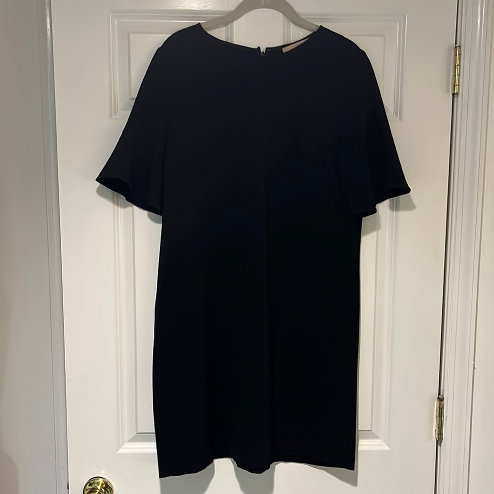 LOFT Flutter Sleeve Shift Dress